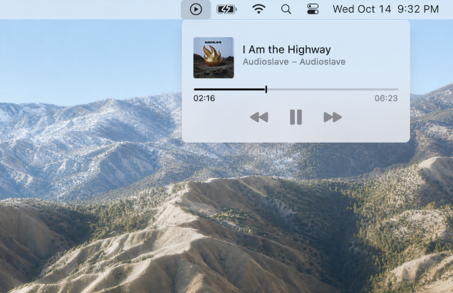 macOS media controls